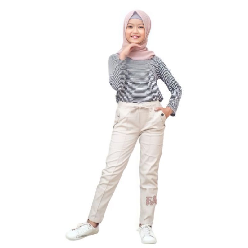 BAGGY PANTS ANAK PEREMPUAN USIA 6-12 TAHUN  / CELANA ANAK PEREMPUAN / CELANA BAGGY ANAK PEREMPUAN