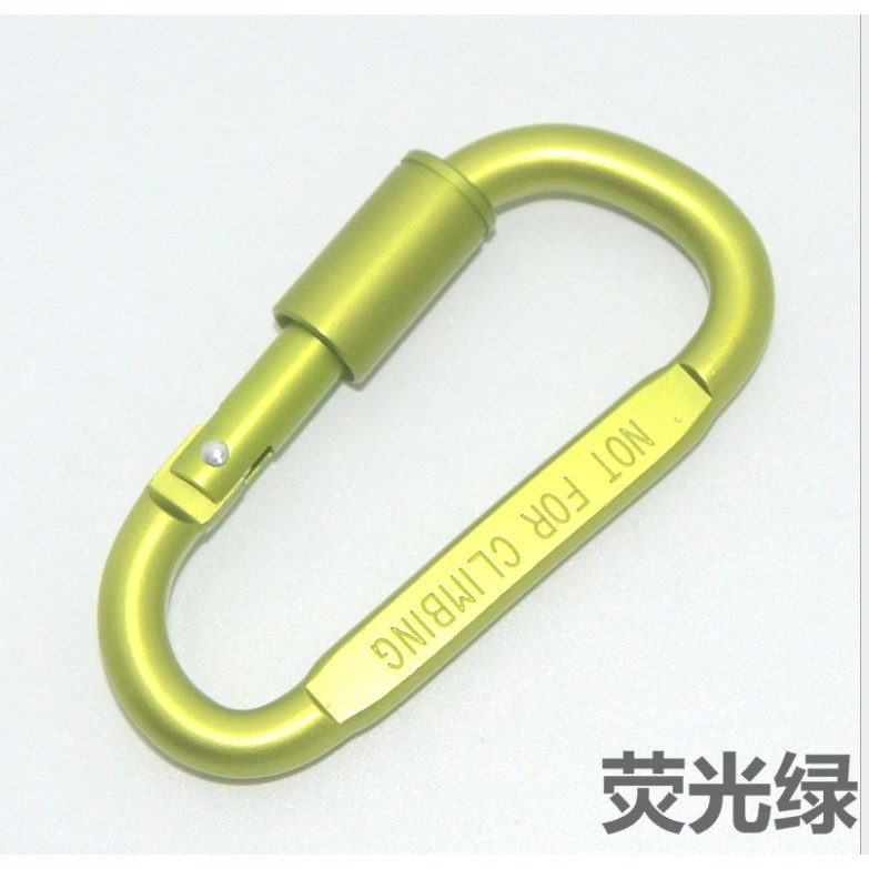 LIXADA Gantungan Carabiner Aluminium Stainless Steel Quickdraw Karabiner 9 Warna baru LENGKAP