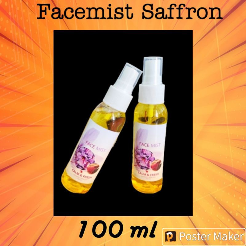 FACEMIST SAFFRON 100ml  by Syfra| Face mist SAFFRON | BEAUTY | TONER | 100% ORIGINAL SUPER NEGIN