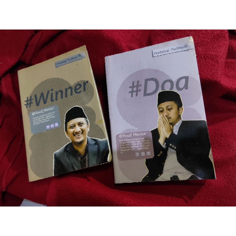 Paket 2Buku Winner #Doa oleh Yusuf Mansur