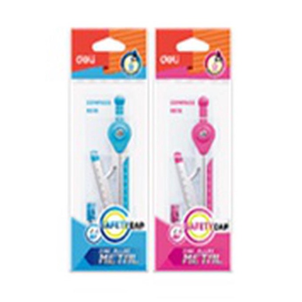 

DELI COMPASS(WITH MECHANICAL PENCIL)(ASSORTED) 8616