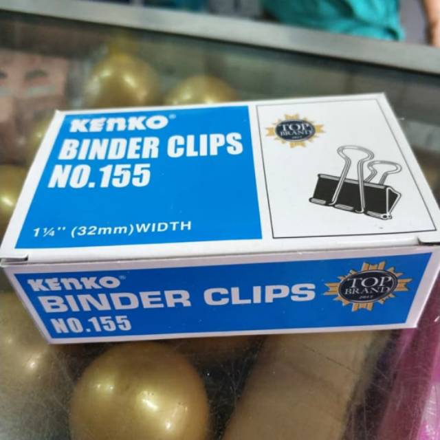 

BINDER CLIPS KENKO & JOYKO / KLIP KERTAS HITAM/ PENJEPIT KERTAS HITAM