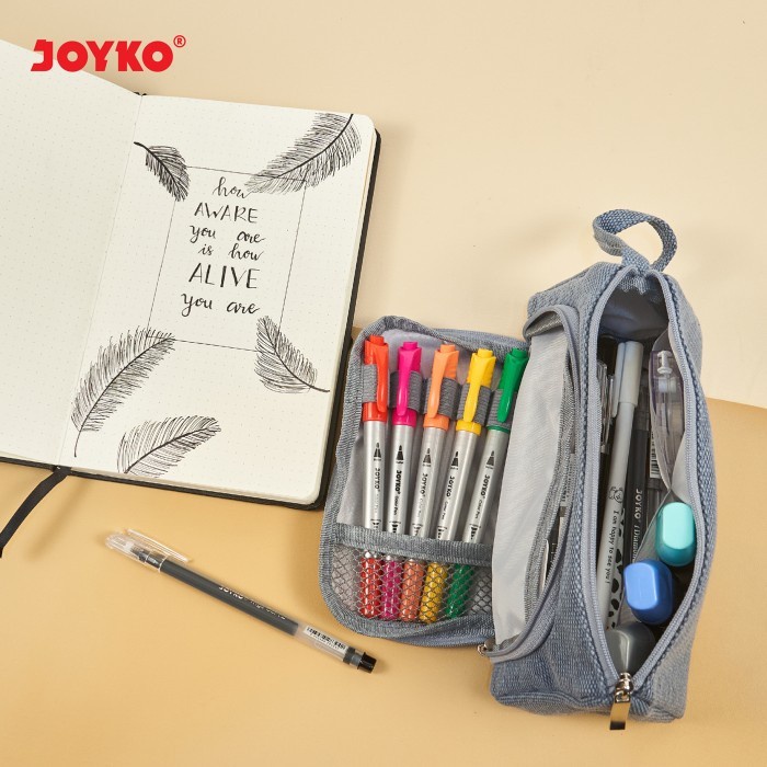 

Berkualitas Pencil Case Kotak Tempat Pensil Joyko Pc-5003 Murah