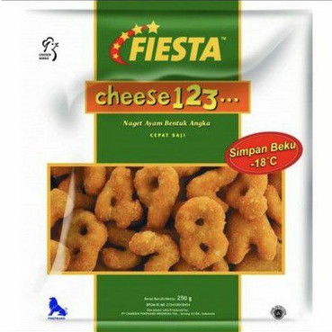 

fiesta nugget cheese 123 250g