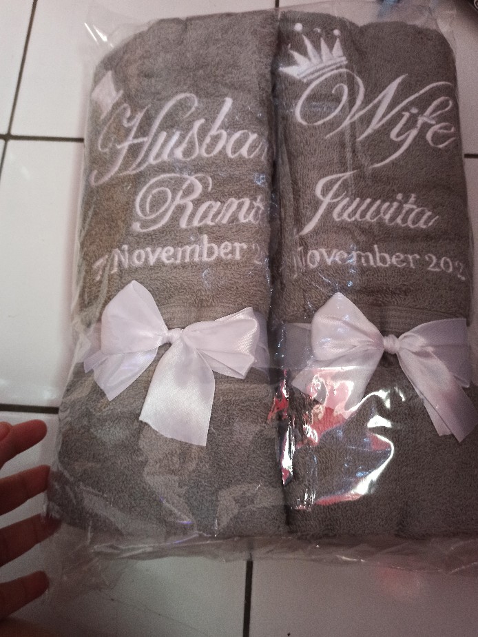 Handuk Couple Uk Mandi Bk02
