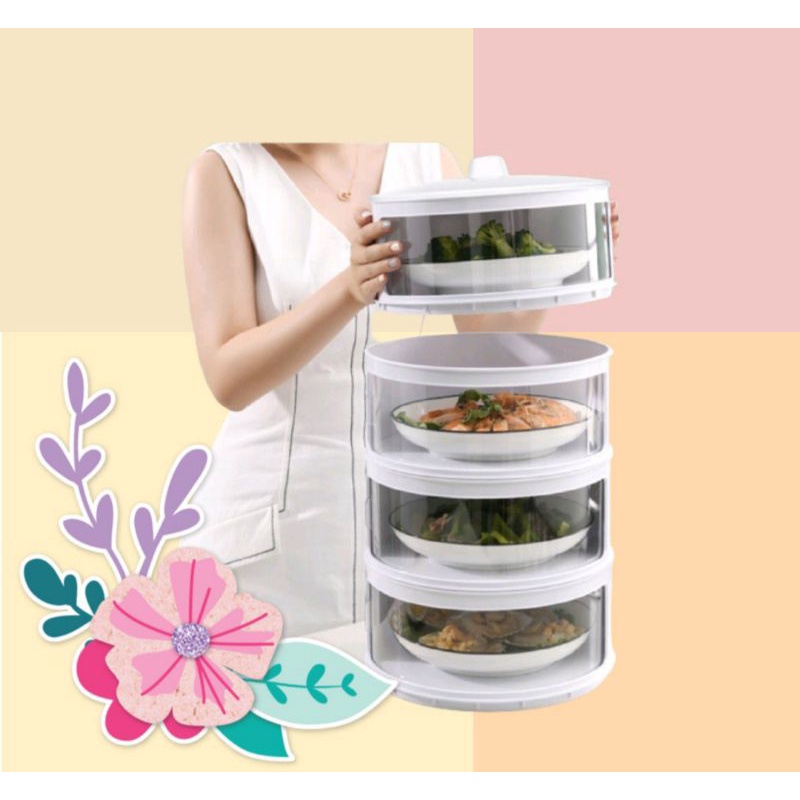 rak susun sayur motif