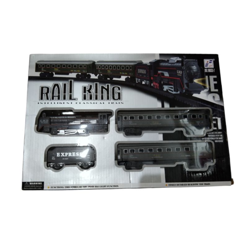 Mainan kereta api - Rail King intellgent classical Train 19033-7