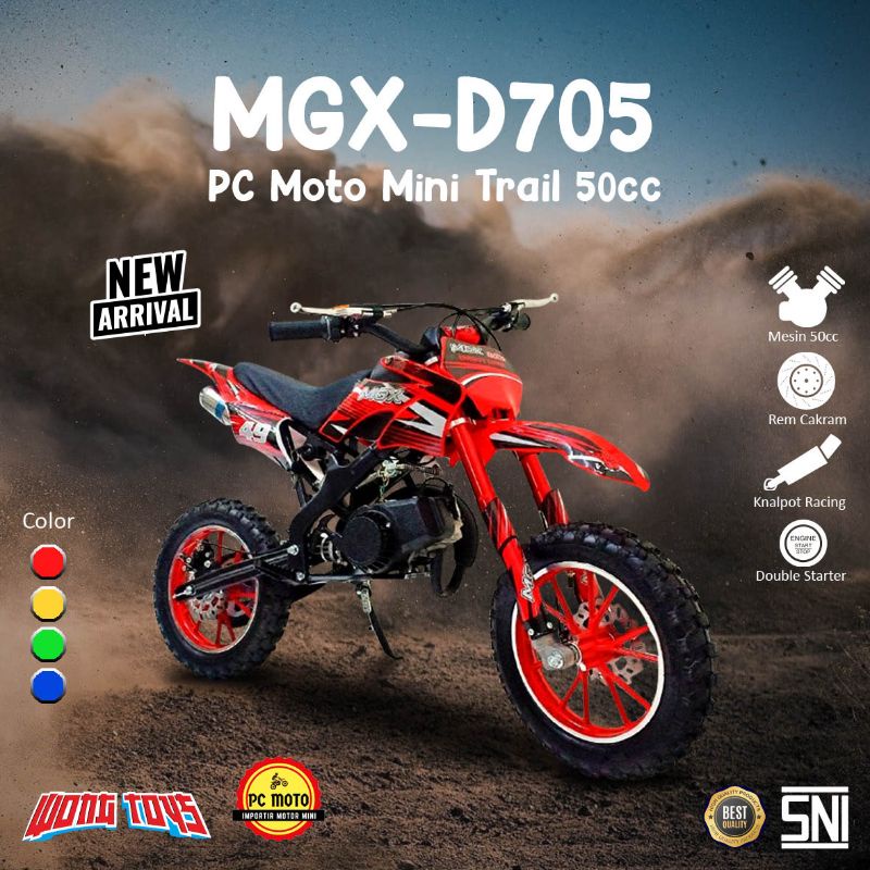 PC Moto Mini Trail 50 cc MGX-D705