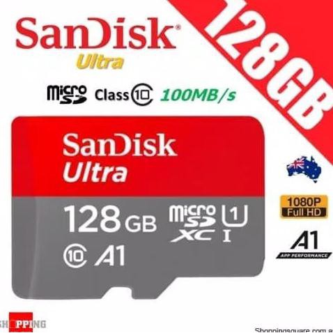Glp78740G0 Memory Sandisk 128 Gb Micro Sd Speed 100Mbps Original ...