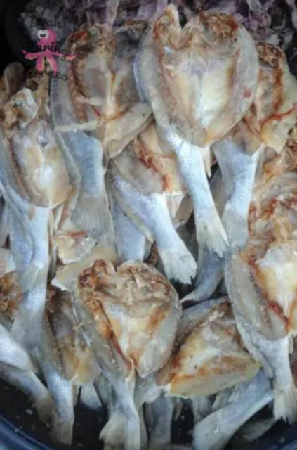 Ikan Asin Kepala Batu Kering 500 gram Iwak Karing Belama