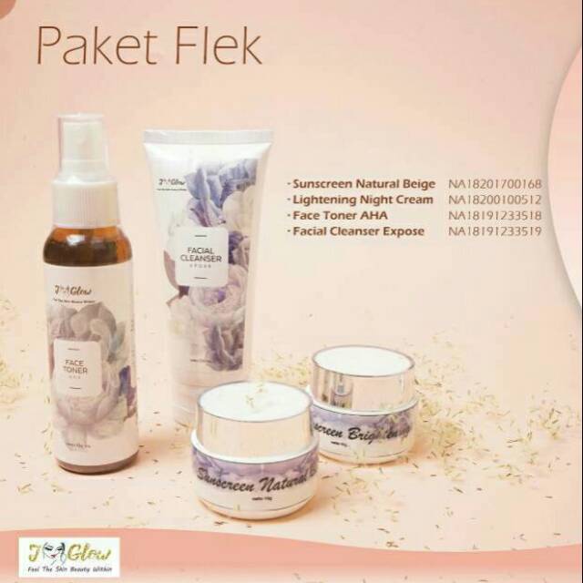 J GLOW paket flek