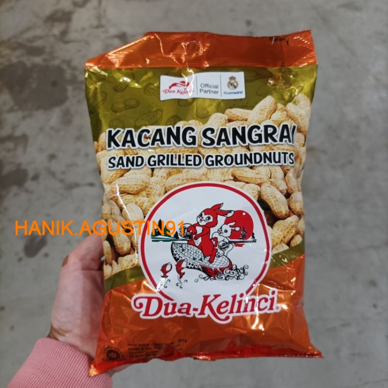 

Dua Kelinci Kacang Sangrai 180gr / Dua Kelinci Kacang Kulit Sangrai 180gr