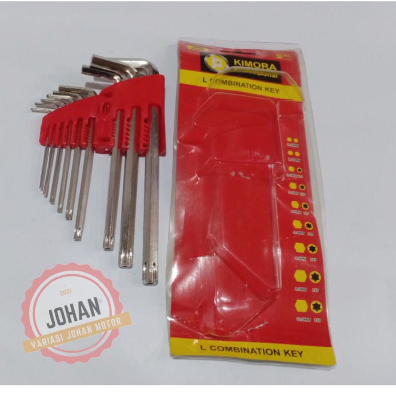 kunci L satu set bintang/kunci L satu set/kunci L murah/kunci L stainless