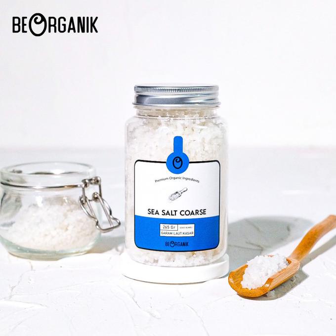 

Cuci Gudang Awal Tahun Beorganik Natural Sea Salt Coarse / Garam Laut Organik Kasar 90gr - BIG 265gr
