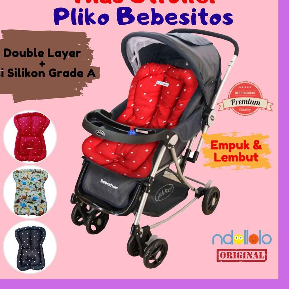 [KODE PRODUK WQABR4886] Alas Bantal Stroller Bayi Pliko Bebesitos Strollerpad Baby Stroler Pliko Coc