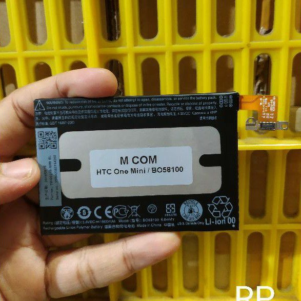 Baterai HTC 816 B0P9C100 One Mini BO58100 DESIRE 628 B2PST100 DESIRE 728 B0PJX100 U11 Life B2Q3F100