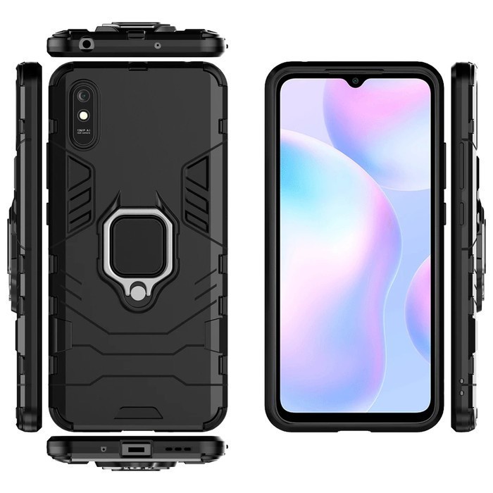 Case Xiaomi Redmi 9A - Case Transformer + Ring Redmi 9A