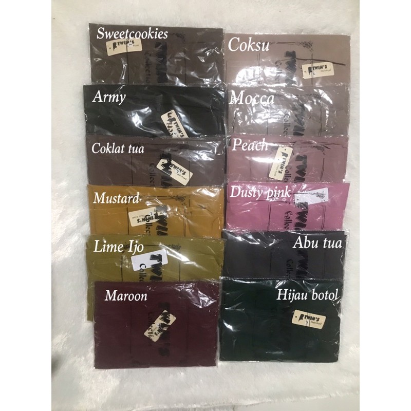 SALE CUCI GUDANG TWINS | Khimar MARYAM size L Diamond Twins