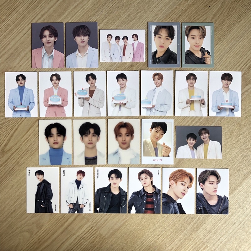 SEVENTEEN TRADING CARD JAPAN HARE OFFICIAL (BLINK DINO PERFORMANCE, CAKE DINO WOOZI, LENTI DK, POLA 