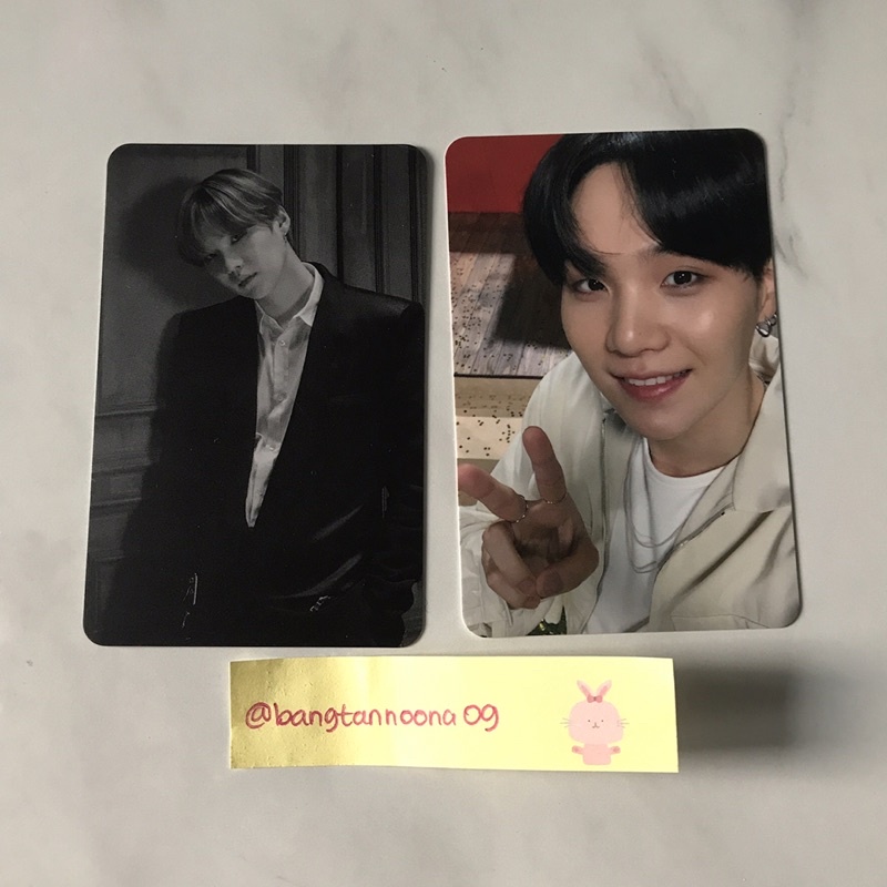 Official BTS Suga photocard PC MOTS The Journey