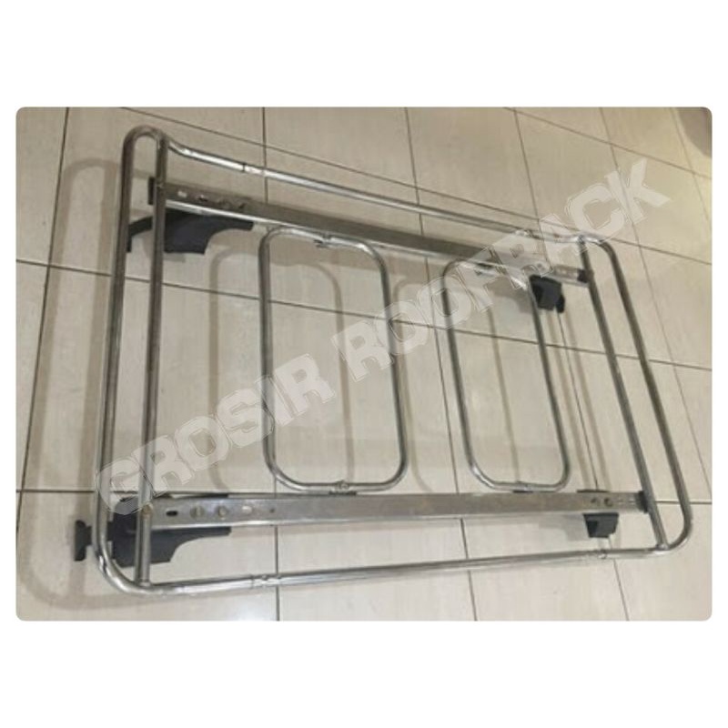 Roofrack lengkap kaki 4 warna crom by Grosir Roofrack