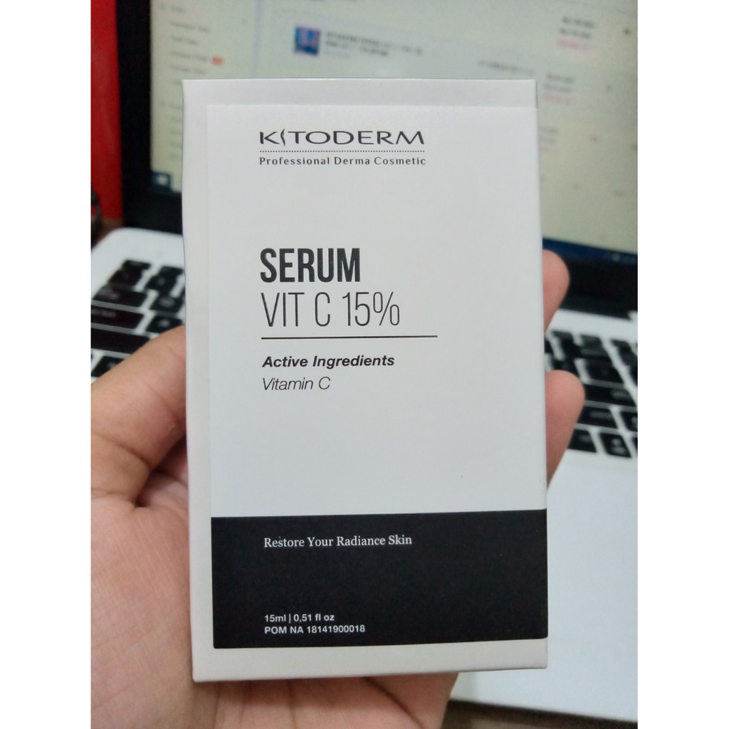 KITODERM SERUM VIT C 15% | SERUM VIT C 15% BPOM