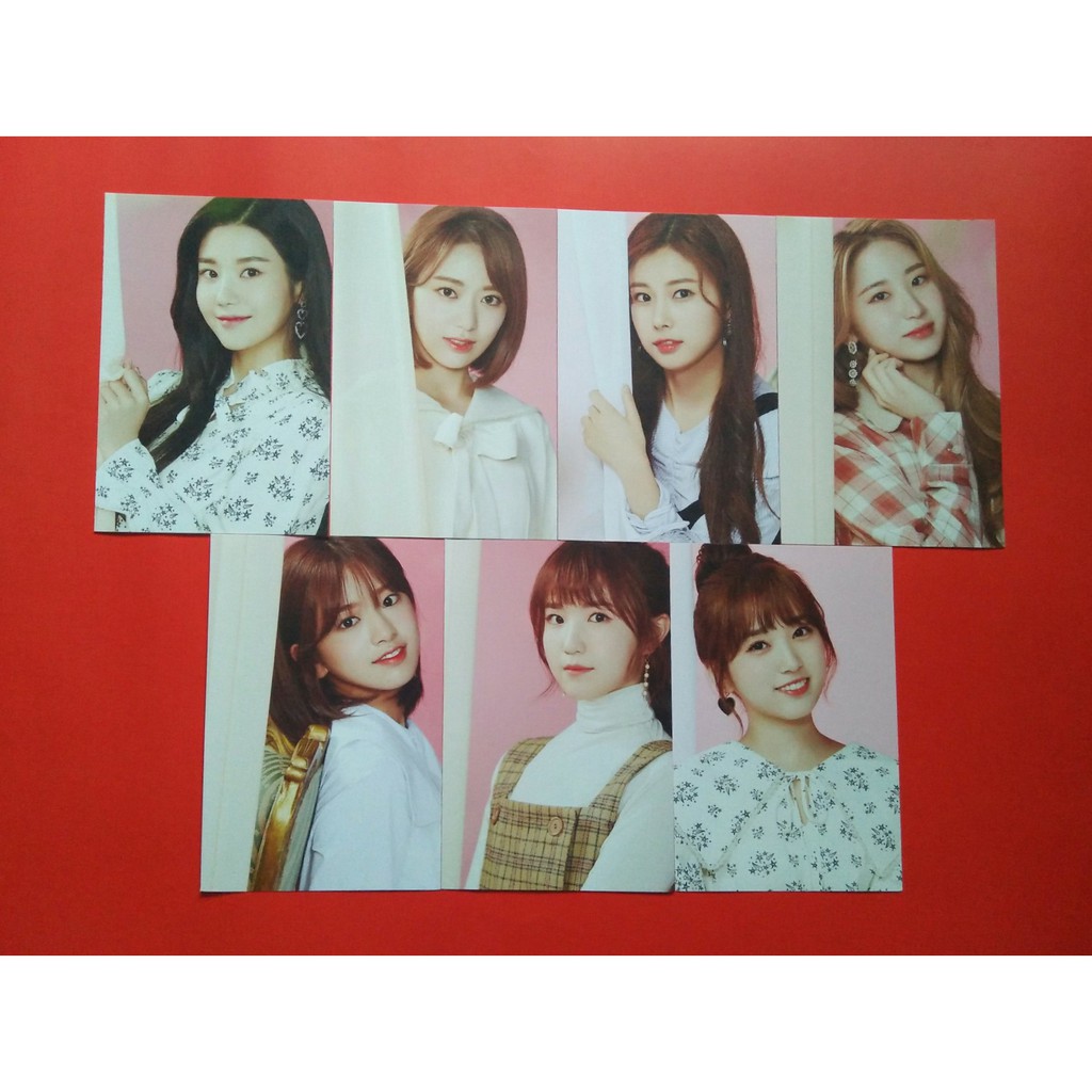[BOOKED] IZ*ONE GMarket Postcard