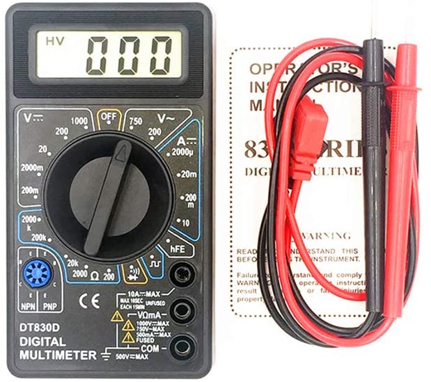 multi tester digital DT-830D, avometer digital tester dt-830D