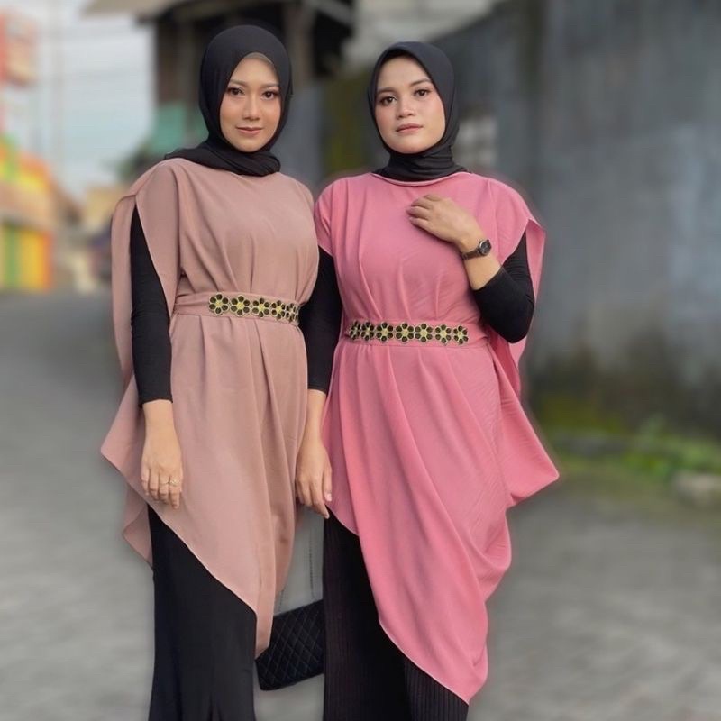 Kaftan Kondangan Viral Outer Isyana