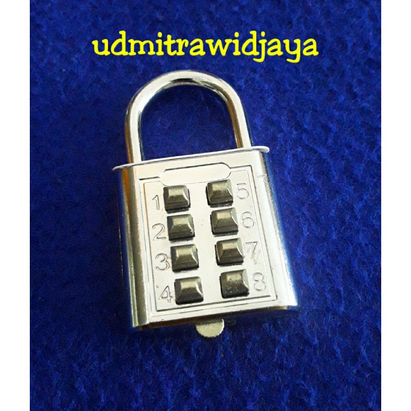 Gembok Kode Angka / Number Padlock 8digit