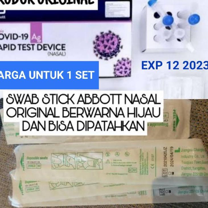 향 Swab Antigen Abbott Nasal per 1 Set Komplit
