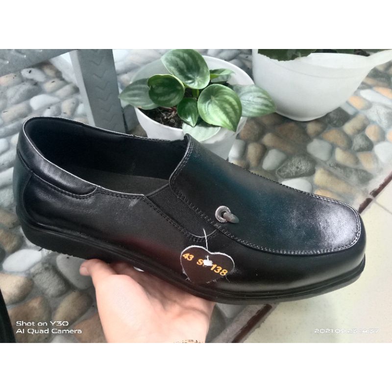 Sepatu kulit Pria Asli Sepatu pantofel sepatu kerja Sepatu kantor