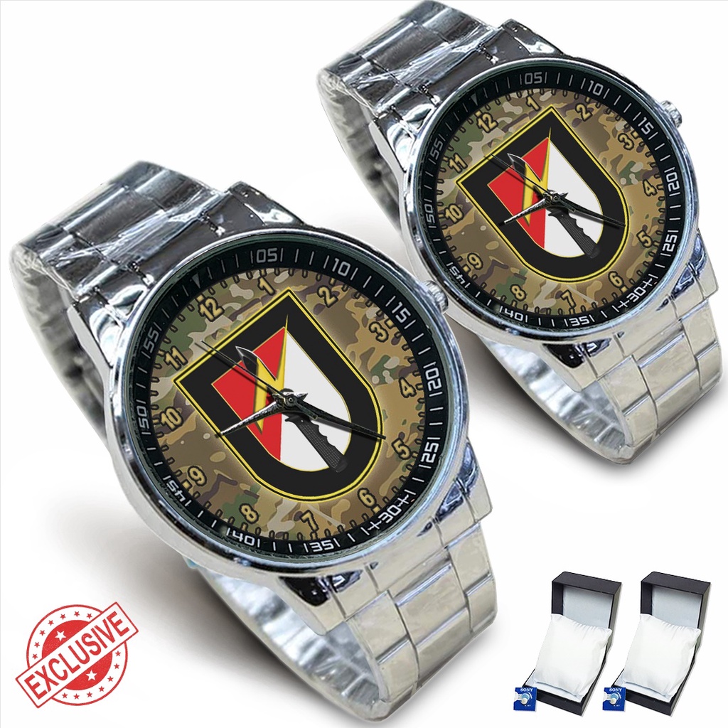 Jam Tangan Rantai Couple TNI AD RAIDER 02 (Special)