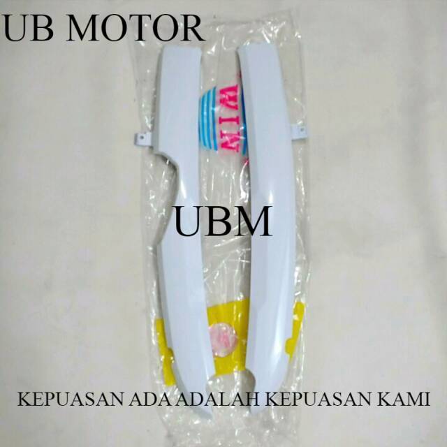 Cover Dek Samping Bawah Scoopy Fi 2013 2016 Putih Merah