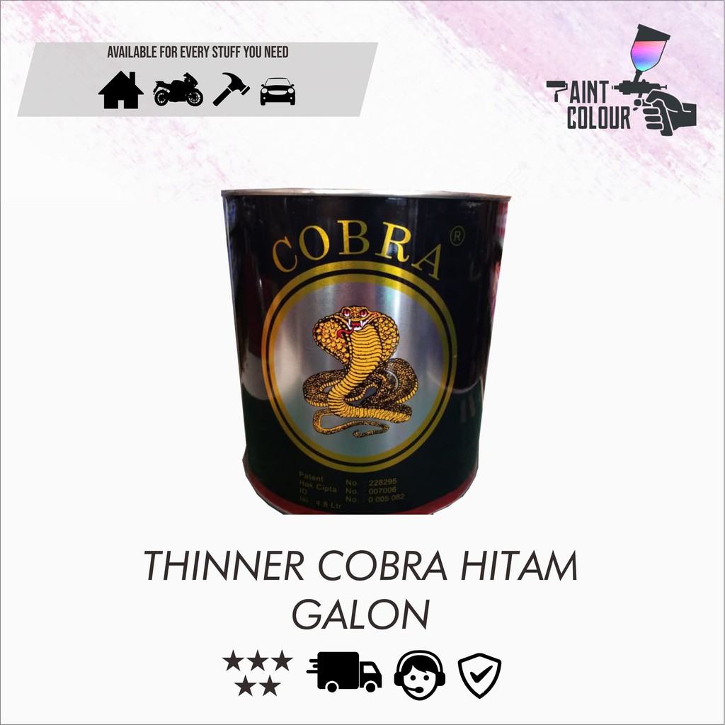 THINNER COBRA HITAM GALON