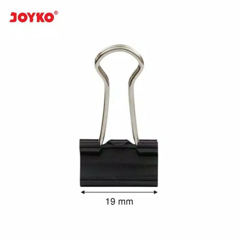 

Binder Clip / Klip / Penjepit Kertas Joyko 107 / 1 BOX 12 PCS