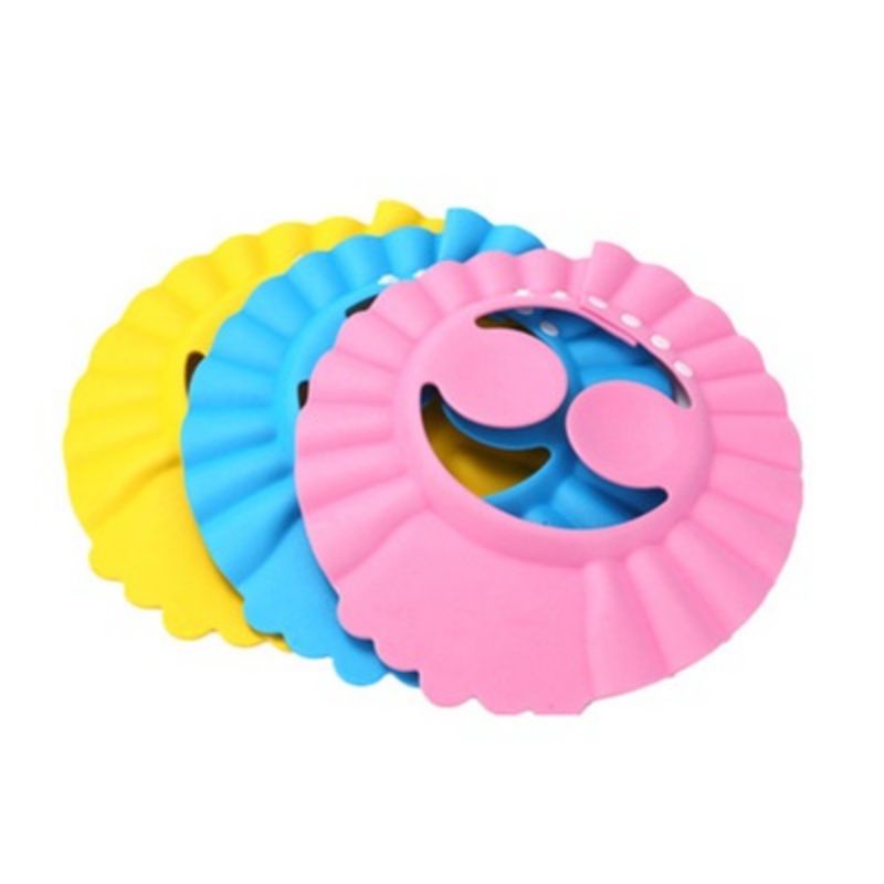Topi Keramas Bayi / Topi Keramas Anak / Topi Mandi / Shower Cap