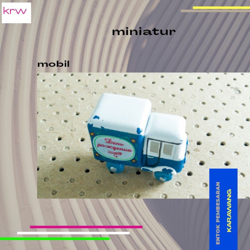 miniatur mobil box