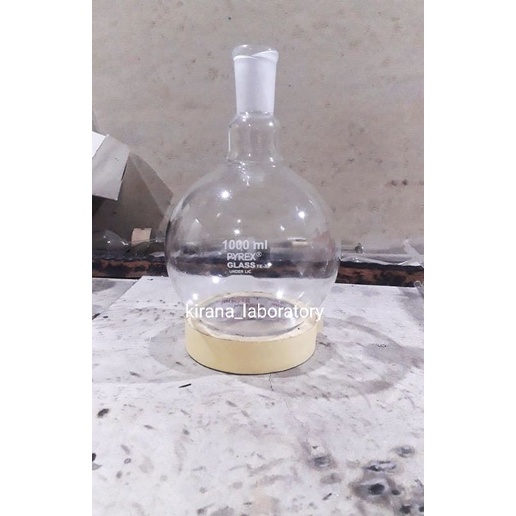 Jual Labu Didih 1000ml Ts 2440 Pyrex Boiling Flask 1000ml Ts 2440 Pyrex Boiling 1000ml Ts 7573