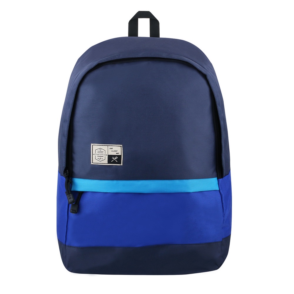 Tas Sekolah Backpack NFO Versatile Series-Navy Logo