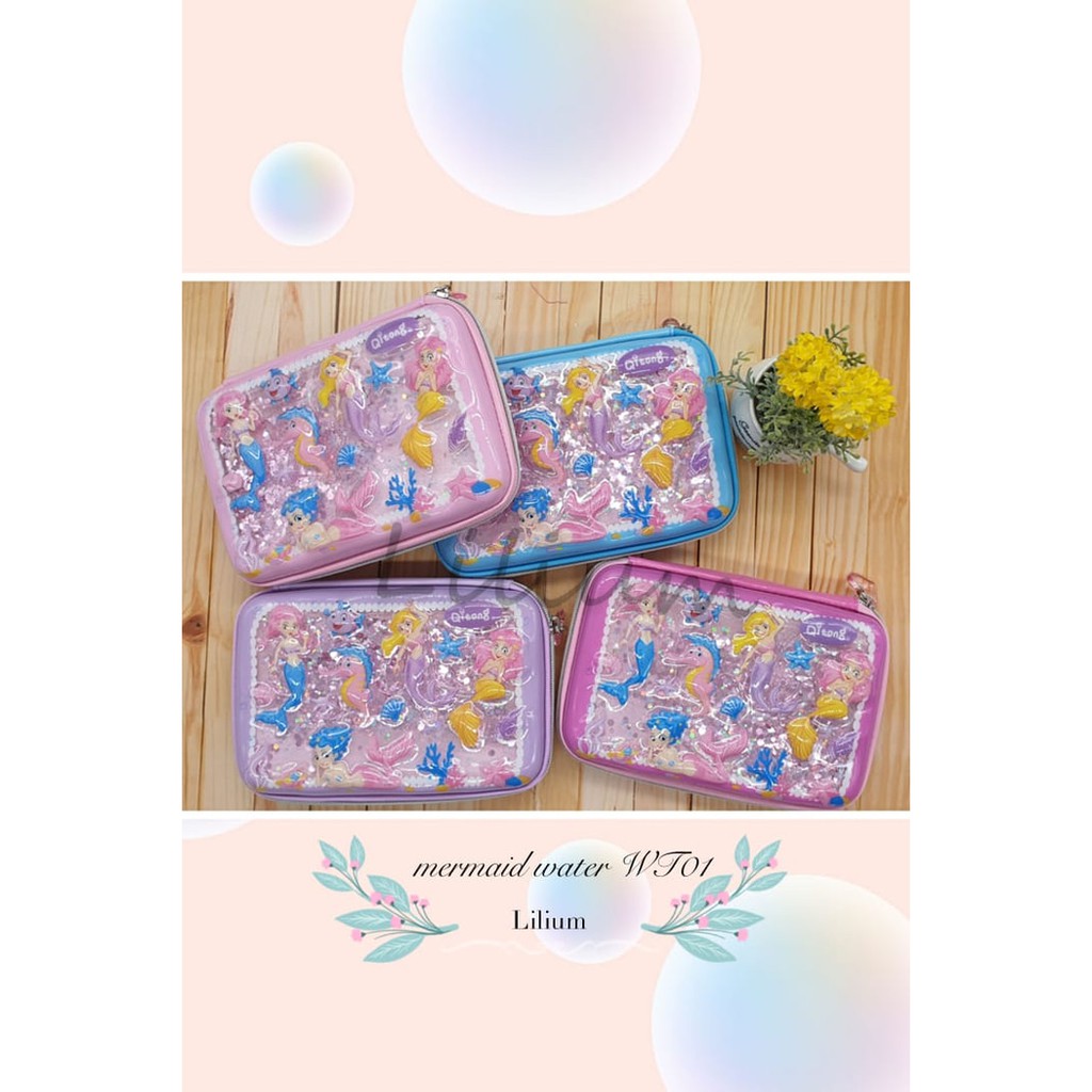 

Kotak Pensil Hardcase Mermaid Water WT01 model smiggle