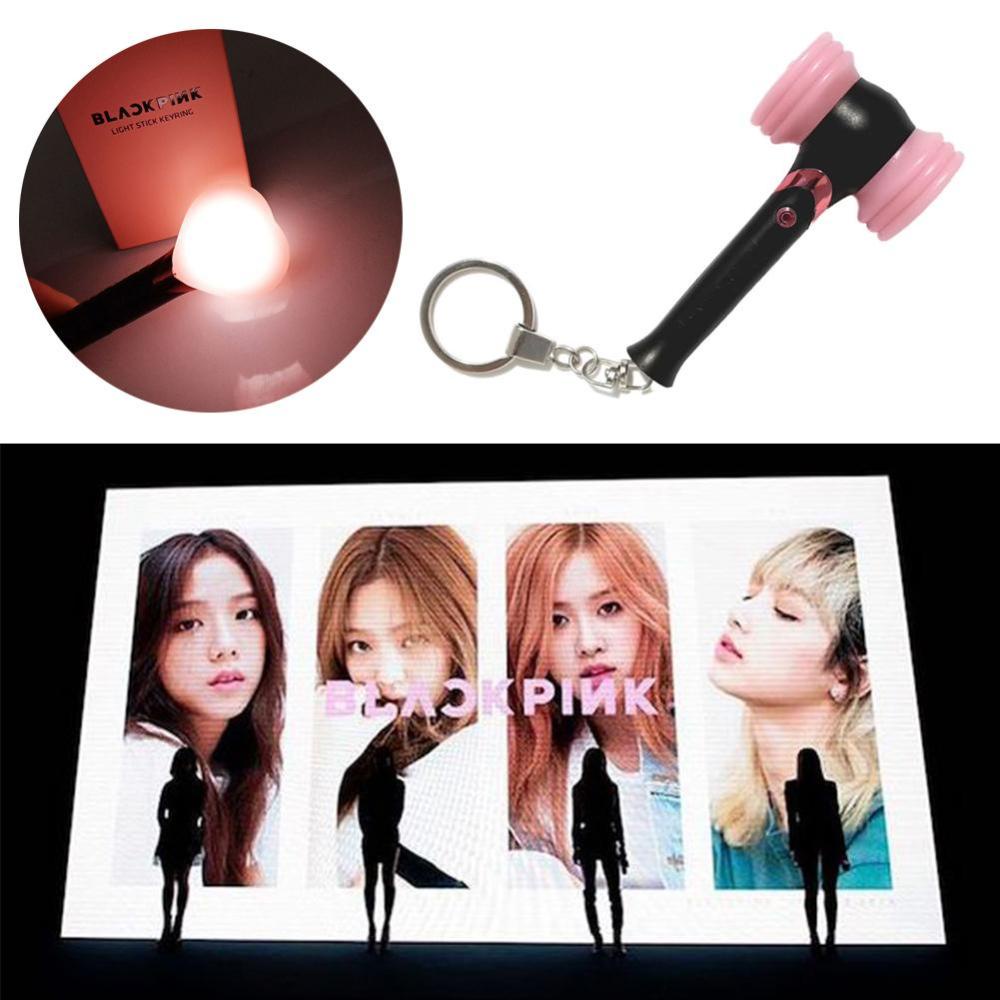 Timekey Lampu Stick KPOP BLACKPINK YG Dengan Gantungan Kunci Untuk Konser Bts A9C6