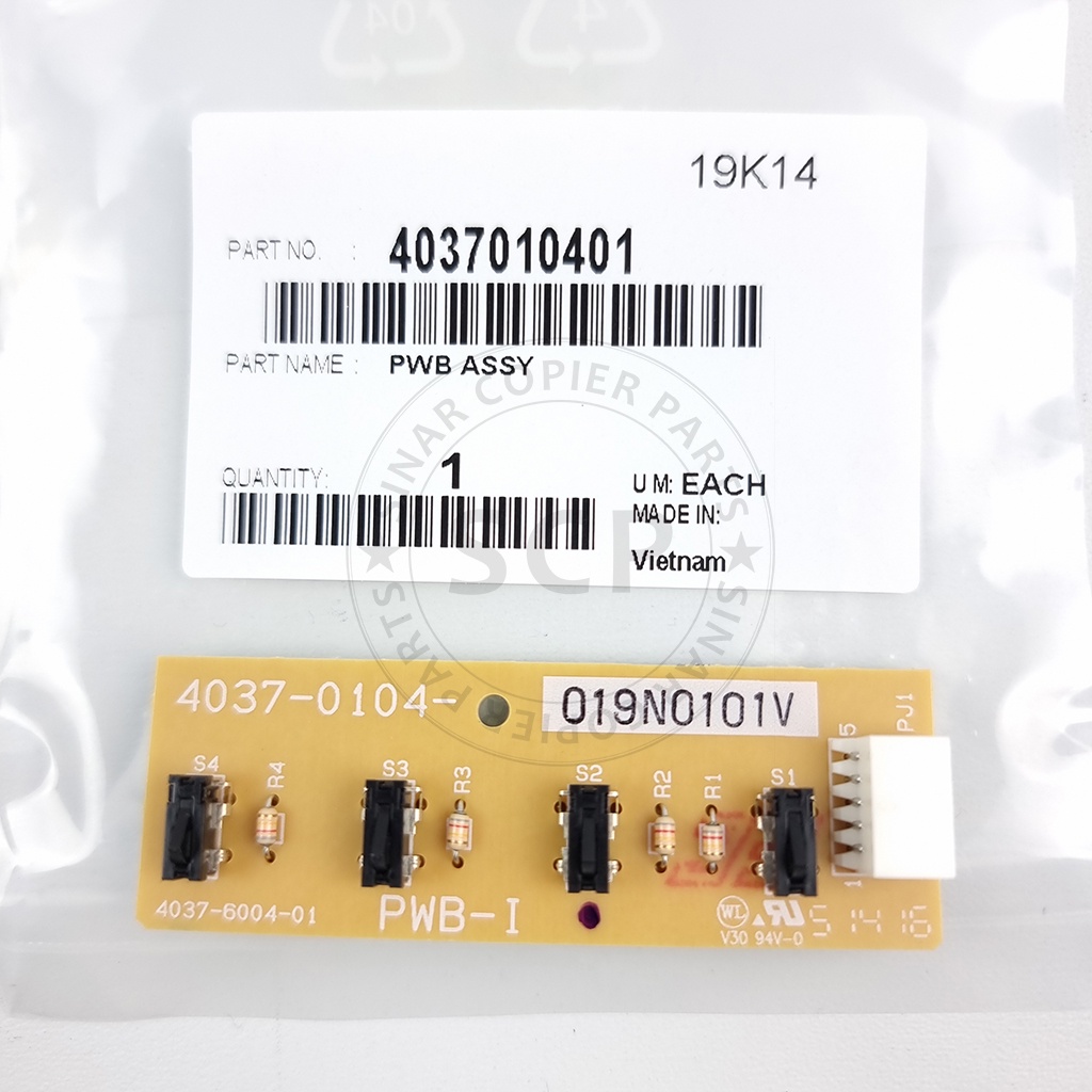 

SENSOR LACI KASET TRAY KERTAS KONICA MINOLTA BIZHUB 350 250 ORIGINAL (4037010401)