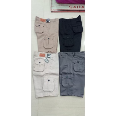 CELANA PENDEK CARGO PRIA SIZE 28-32