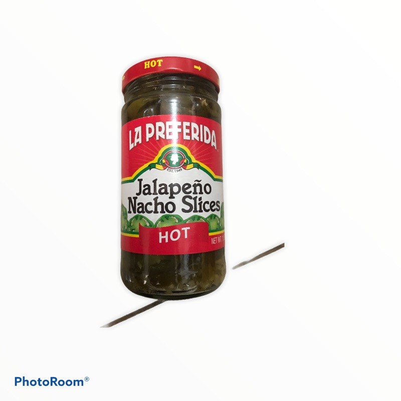 La Preferida jalapeno Nacho Slices Hot 326g