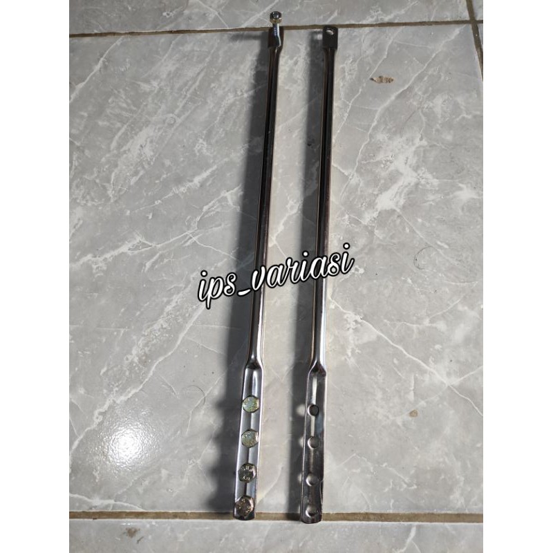 tiang rack sepeda. tihang penyangga front rack sepeda