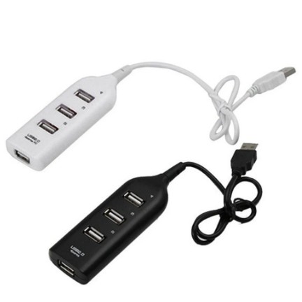 USB Hub 4 Port + Kabel USB | 4 in 1 Terminal USB port 2.0