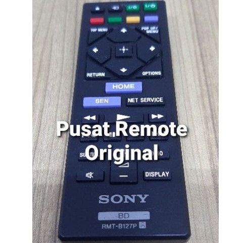 REMOTE REMOT DVD BLU RAY SONY RMT-B127P ORIGINAL ASLI