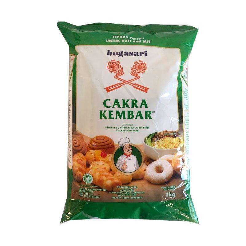 

SEMBAKO - Tepung Terigu Bogasari Cakra kembar 1 Kg