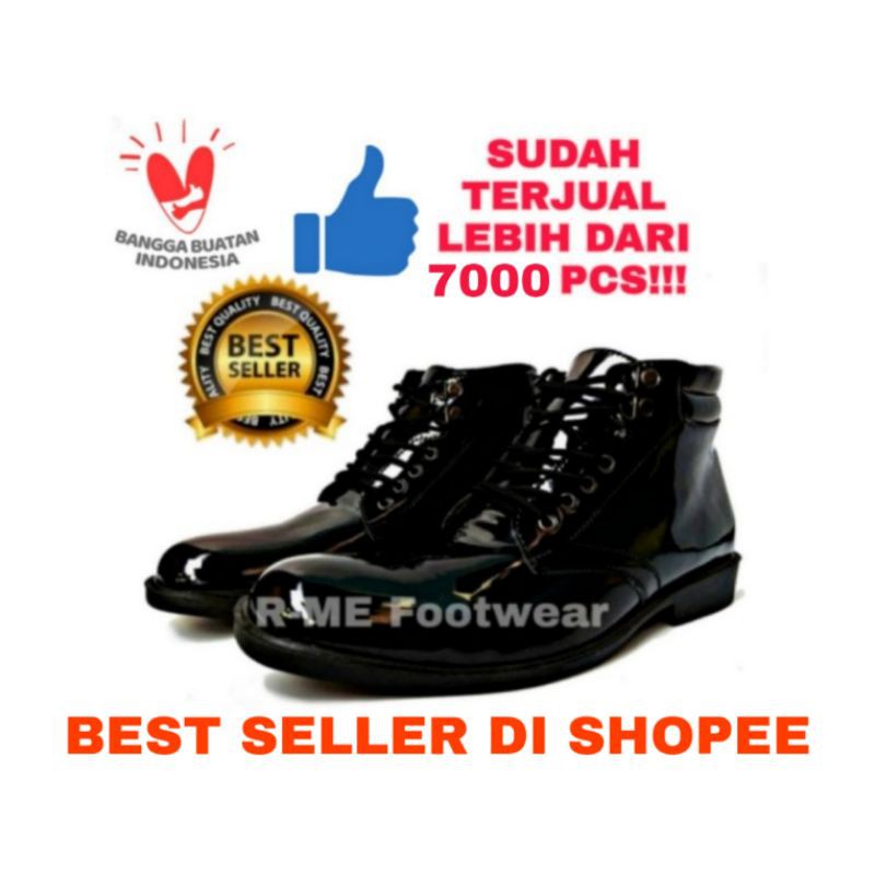 SEPATU PDH TNI POLRI SECURITY INSTANSI R-ME TS01